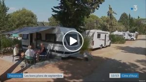 Esterel Caravaning sur France 3 Côte d'Azur - 06/09/2019