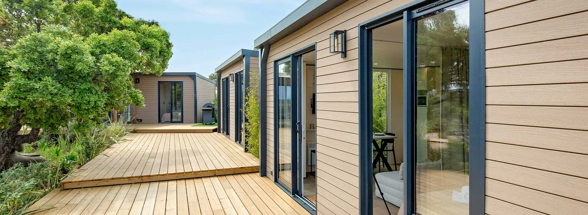 Mobil-home VIP SAFARI - Piscine et spa privatifs