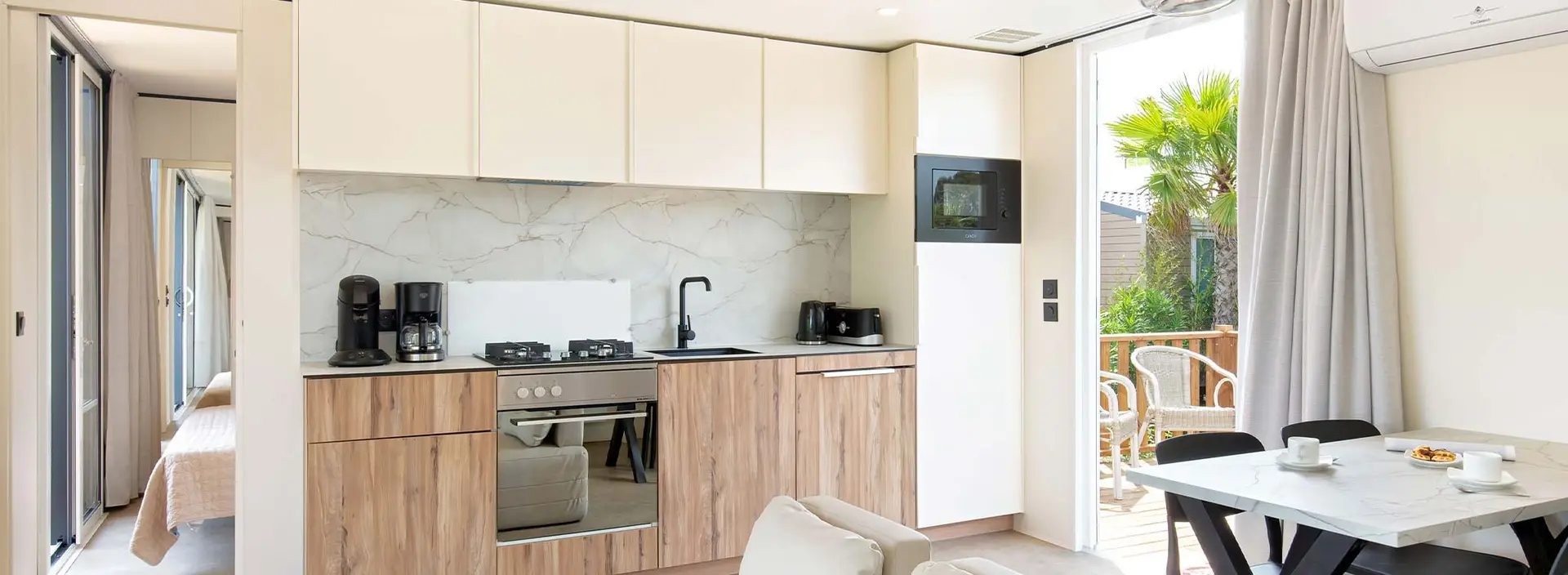 Mobil-home VIP SAFARI - Piscine et spa privatifs