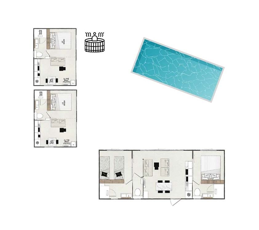 Plan Mobil-home Bali