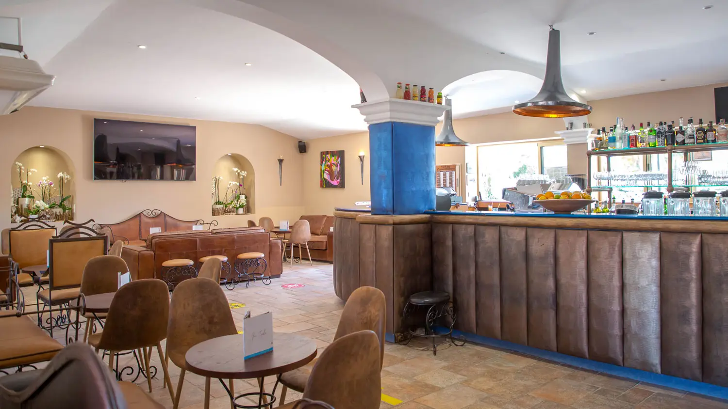 Bar Les Suds – détail intérieur