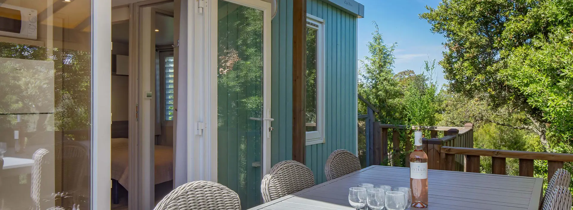 Mobil Home 5 étoiles à Esterel Caravaning